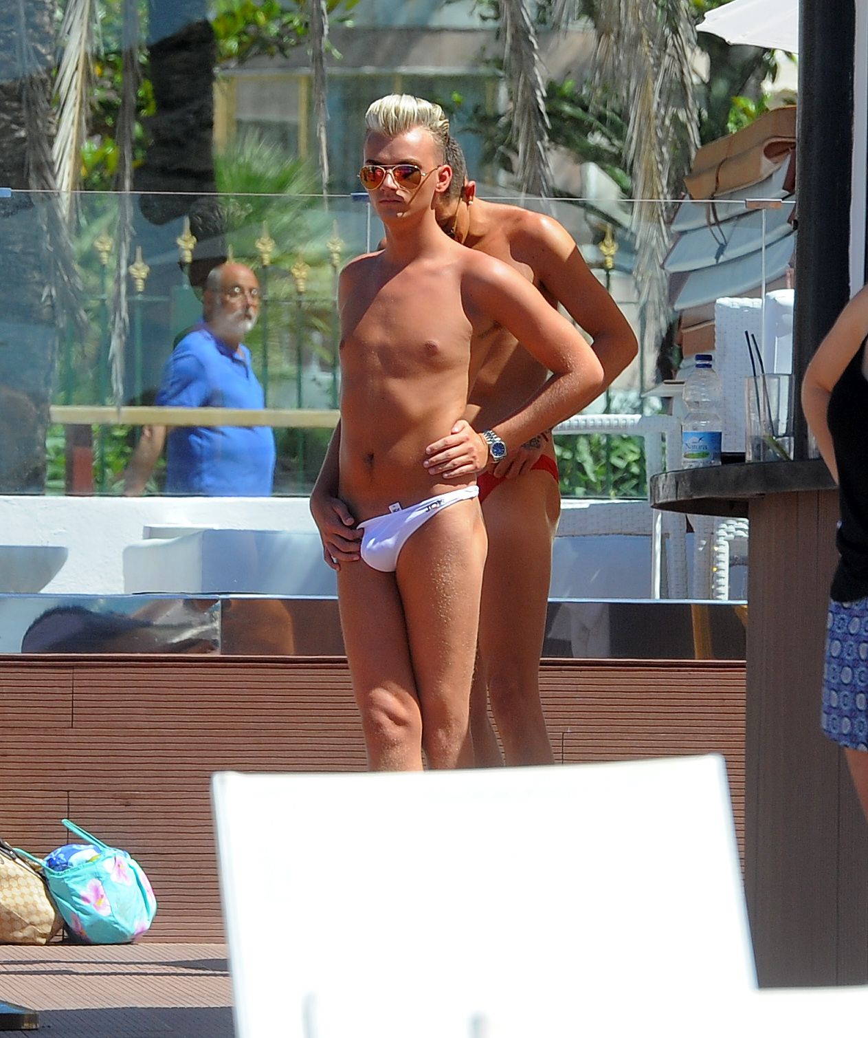 single side speedo