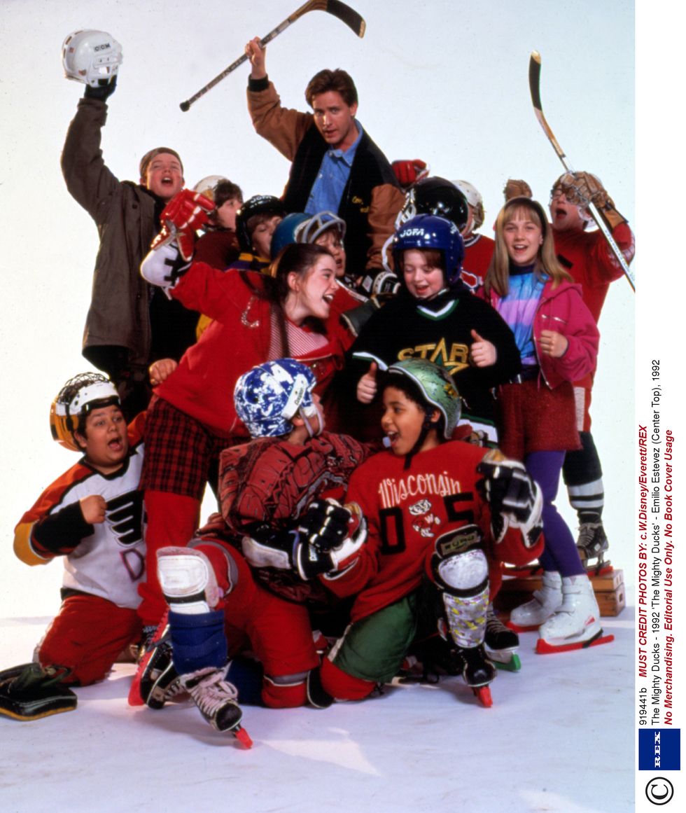 See The Original Mighty Ducks Back In Uniform As Adults