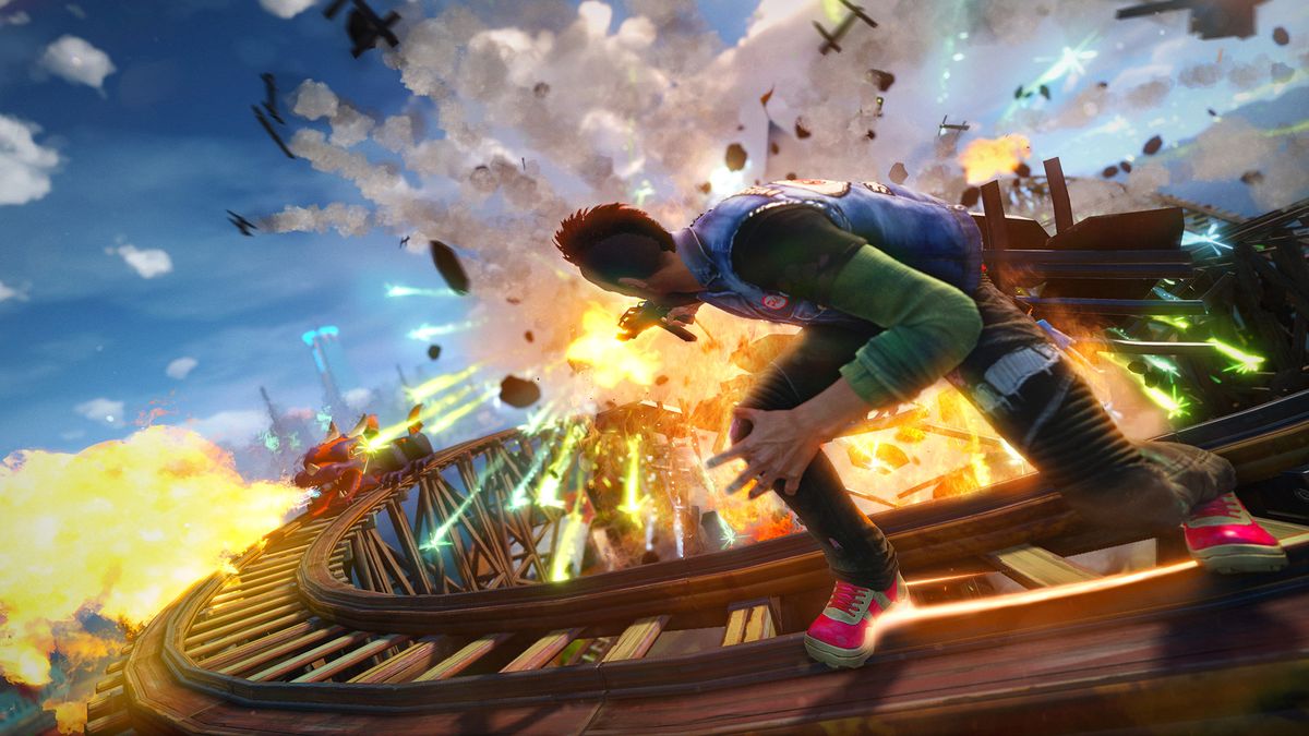Who let them make sunset overdrive 2 and get away with it? : r/FortNiteBR