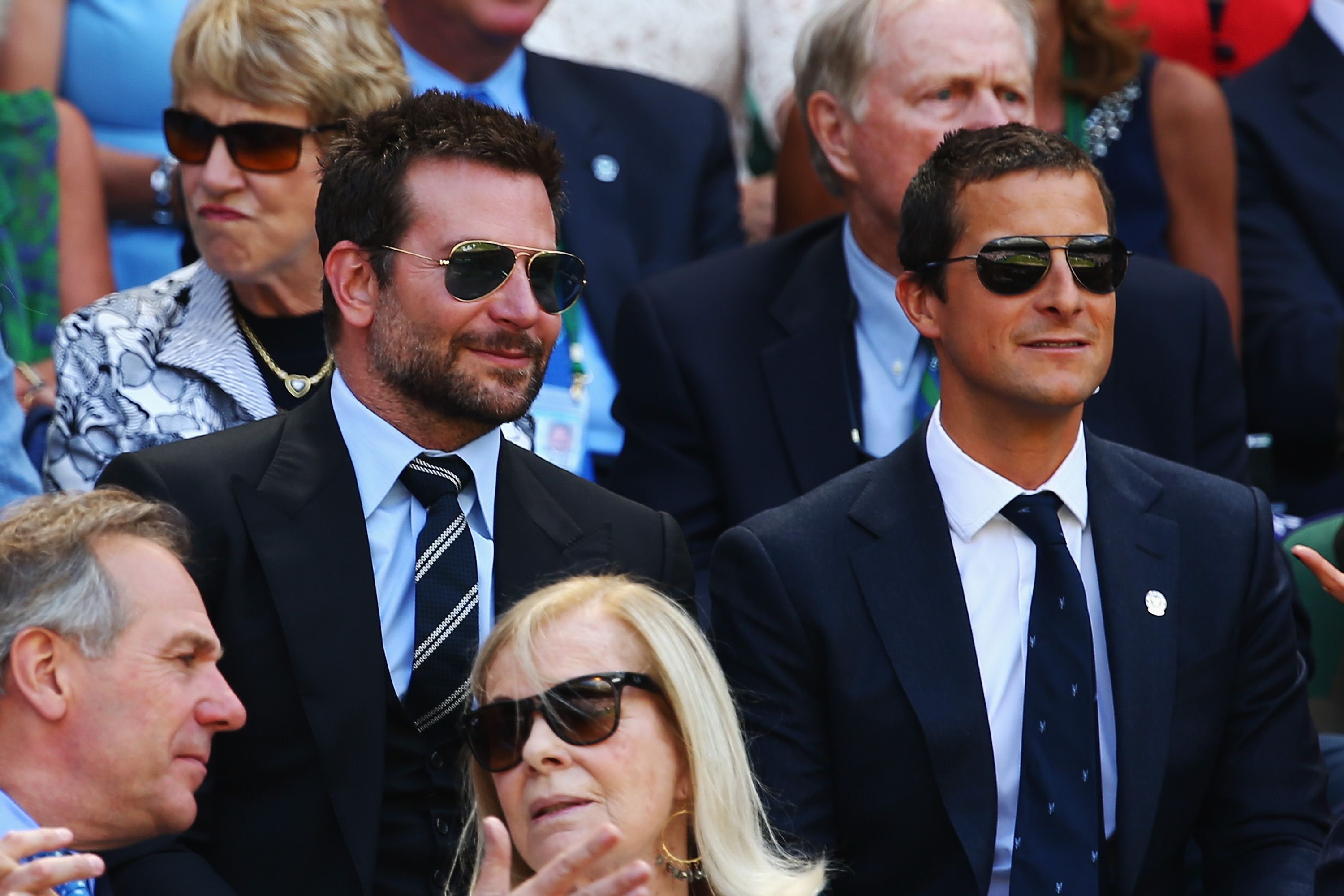 Gerard Butler On Bradley Cooper's Matching Wimbledon Suit: 'It Was