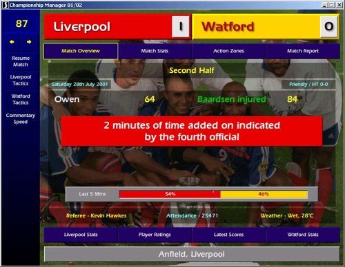 which league starts earliest in championship manager 01/02