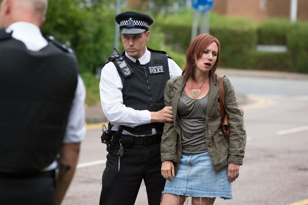 EastEnders return for Rainie Cross as Tanya Franks reprises the role