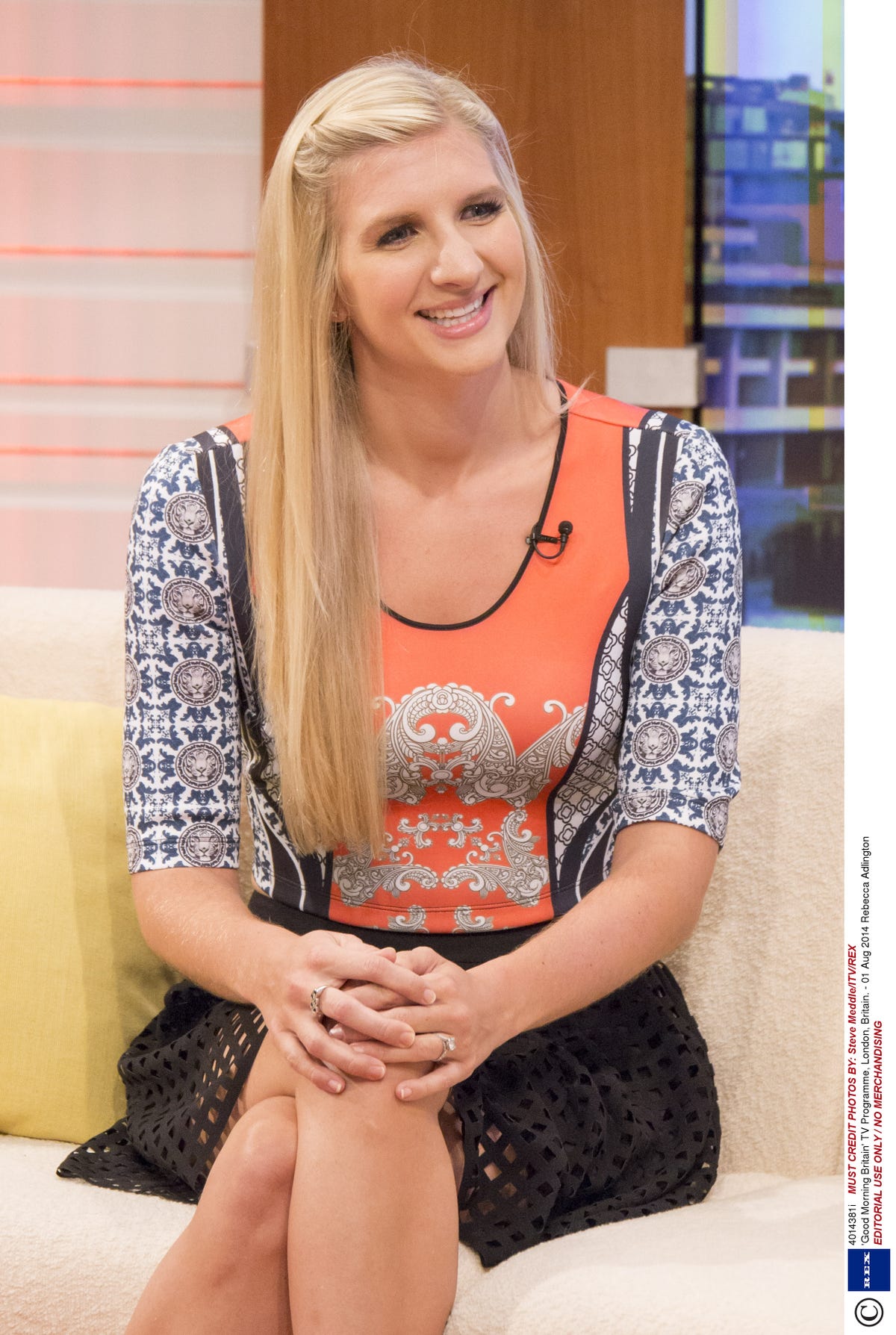 Rebecca Adlington reveals pregnancy