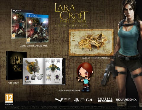 Lara Croft and Temple of Osiris for retail Lara Croft and Temple of Osiris for retail
