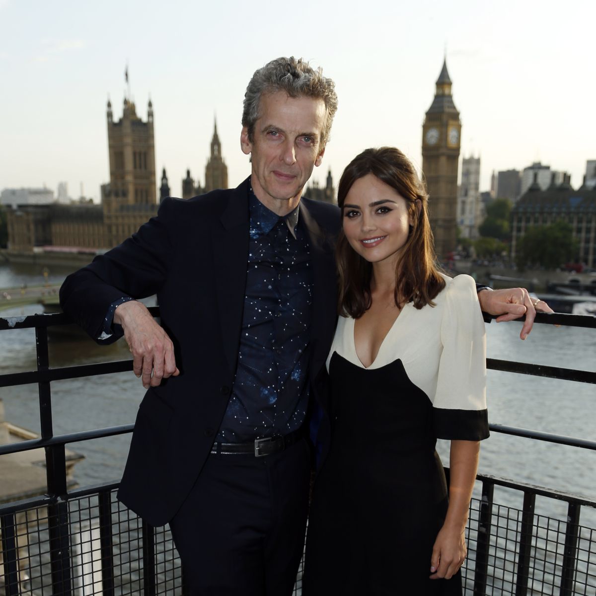 Peter Capaldi, Jenna Coleman attend Doctor Who screening in London