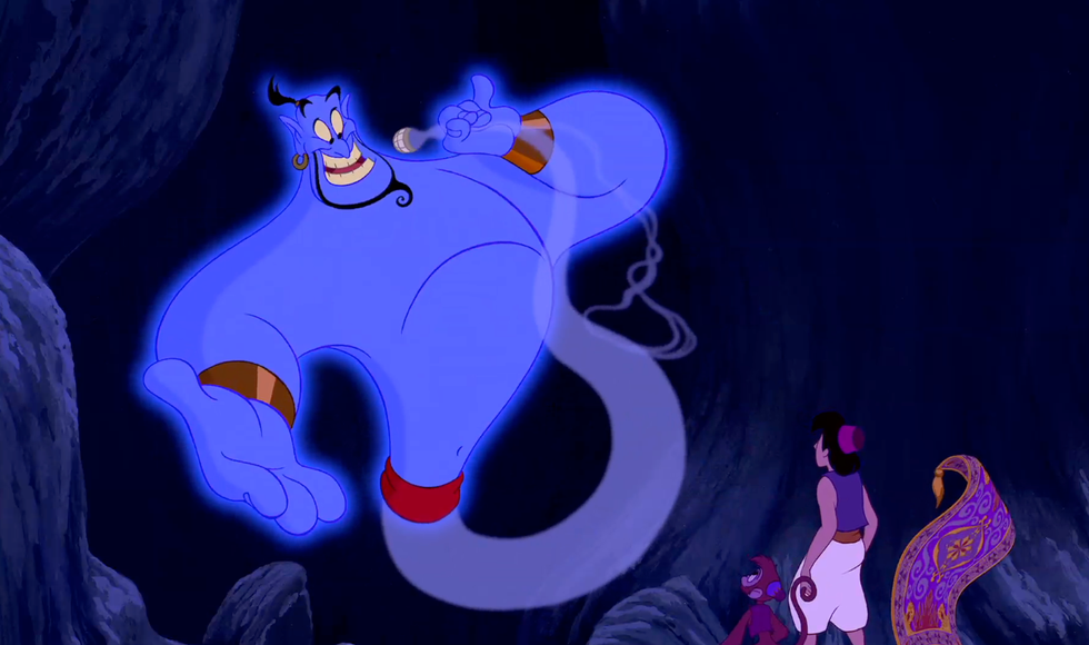 Never-Before-Seen Outtakes of Robin Williams as Genie Revealed in Disney's ' Aladdin' Digital Release - ABC News
