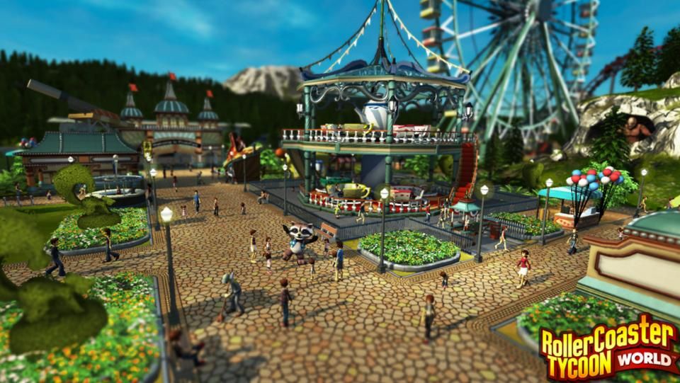 Rollercoaster Tycoon's first gameplay trailer