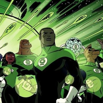 Green lantern, Green, Fictional character, Illustration, Justice league, Superhero, Graphic design, Fiction, Art, 