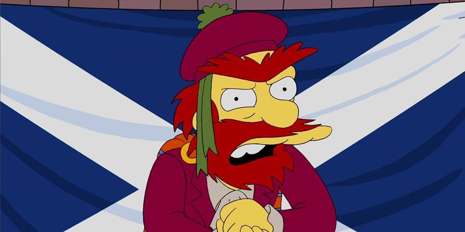 Groundskeeper Willie on Scottish independence