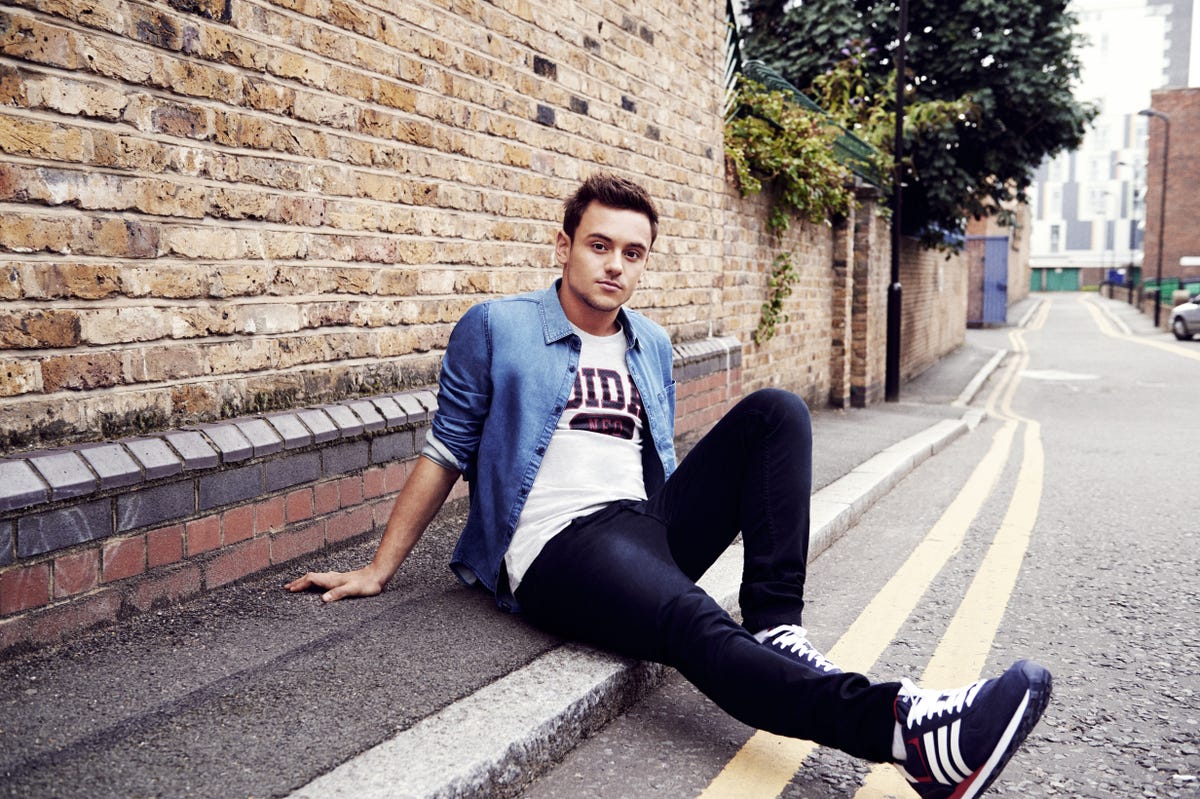 See Tom Daley tour London as Adidas model