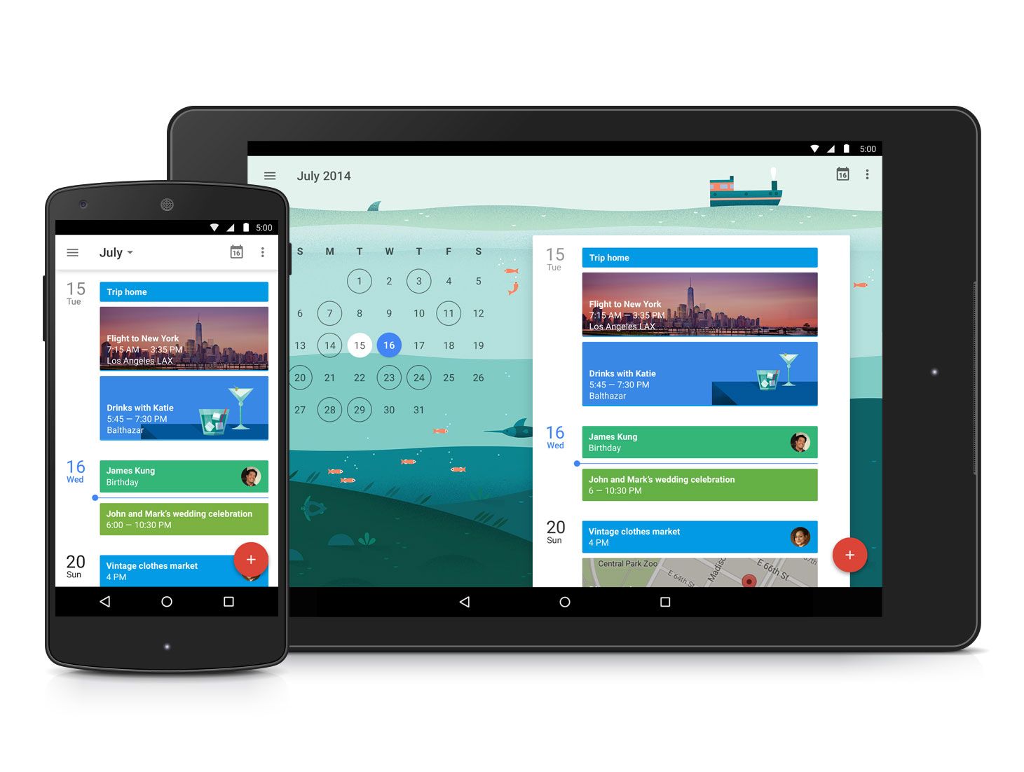 Google Revamps Calendar App For Android