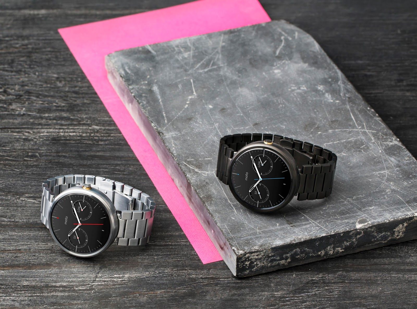 Moto 360 gets new metal interchangeable bands