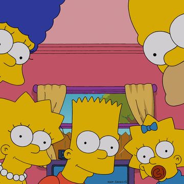 the simpsons family look directly at you
