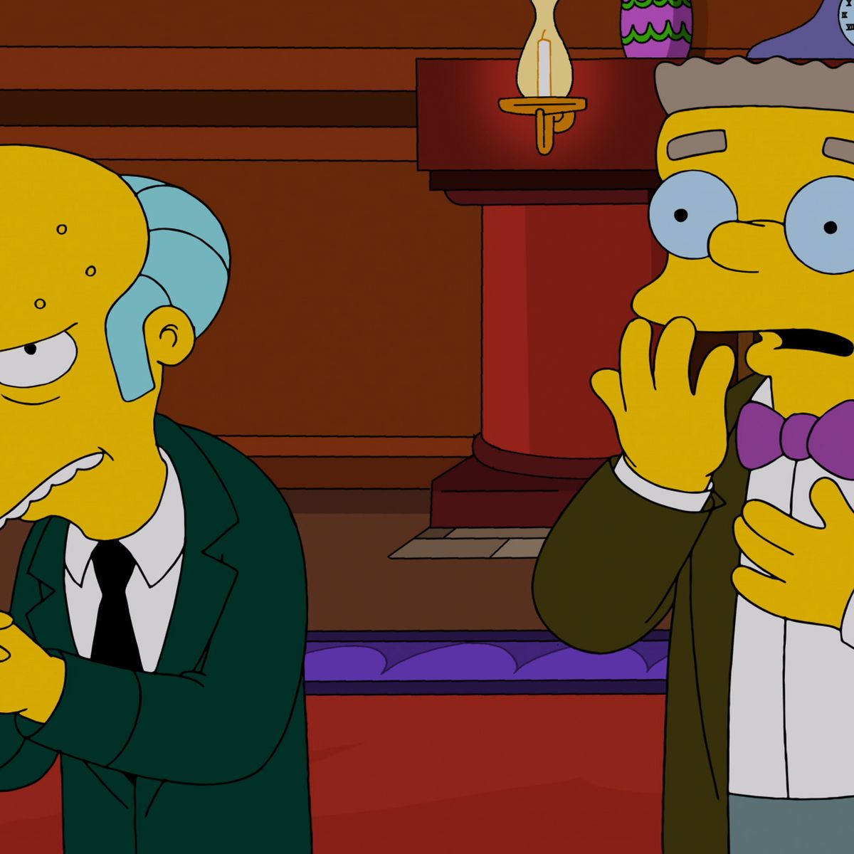 Smithers will finally come out as gay to Mr Burns in The Simpsons season 27