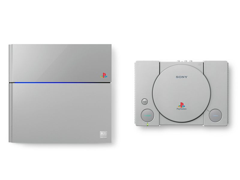 Retro Classic Playstation 1 Colors PS5 Skin Grey PlayStation 5
