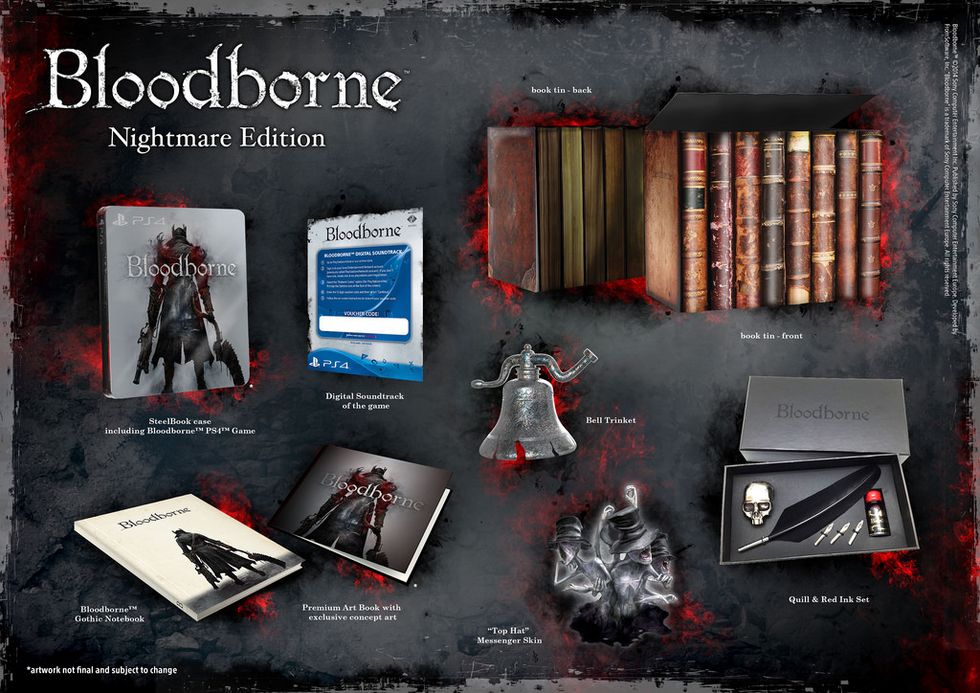 What's in the Bloodborne Nightmare Edition?
