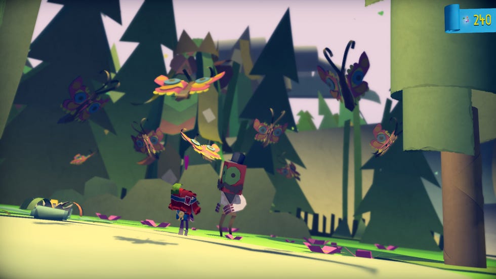 What's different with Tearaway on PS4?