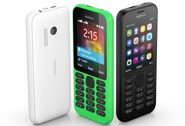 632px x 432px - Microsoft launches $29 Nokia 215 phone