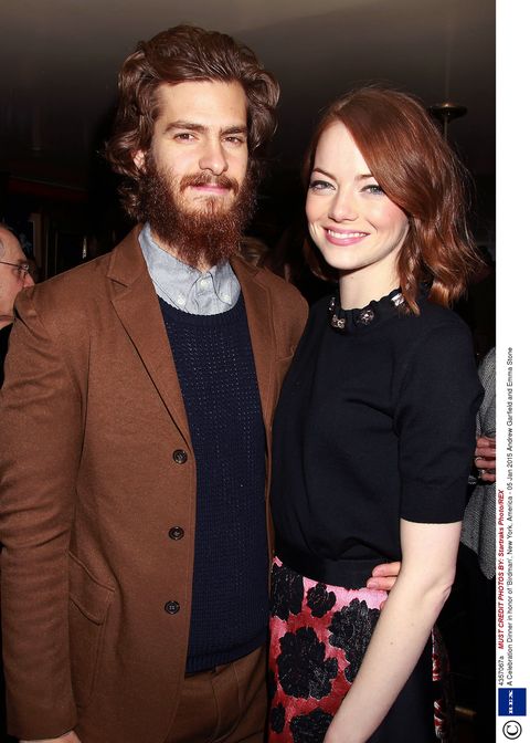 Check out Andrew Garfield's hipster beard