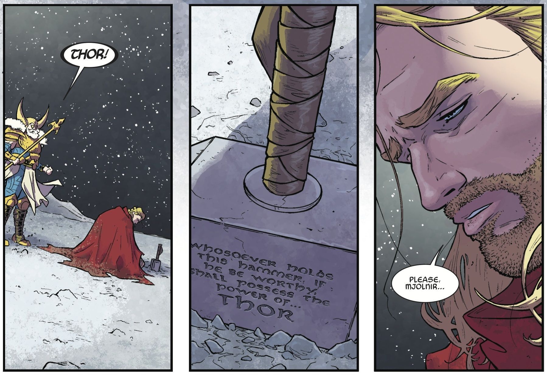Jason Aaron teases comic for Thor's hammer