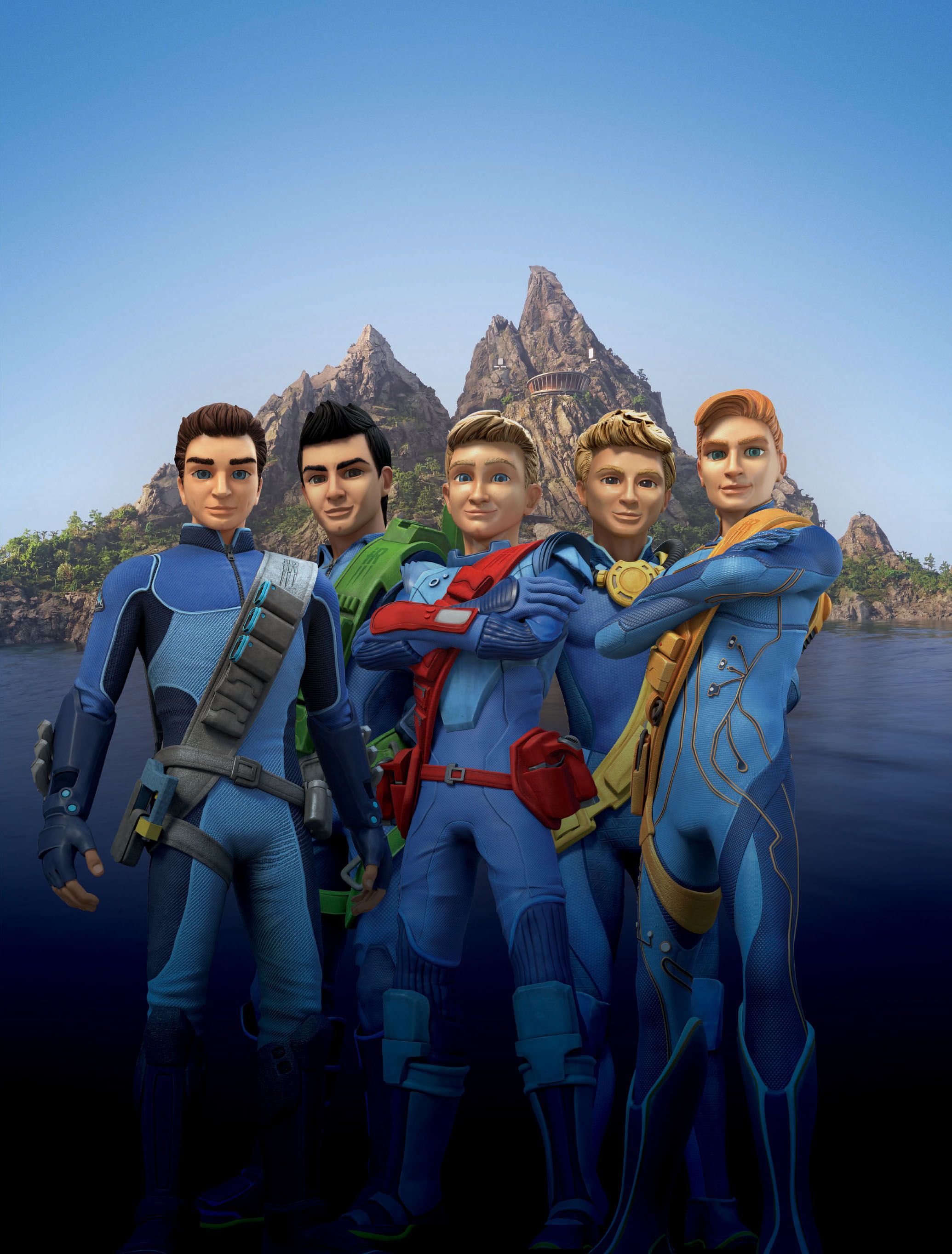 Thunderbirds See new look Tracy brothers