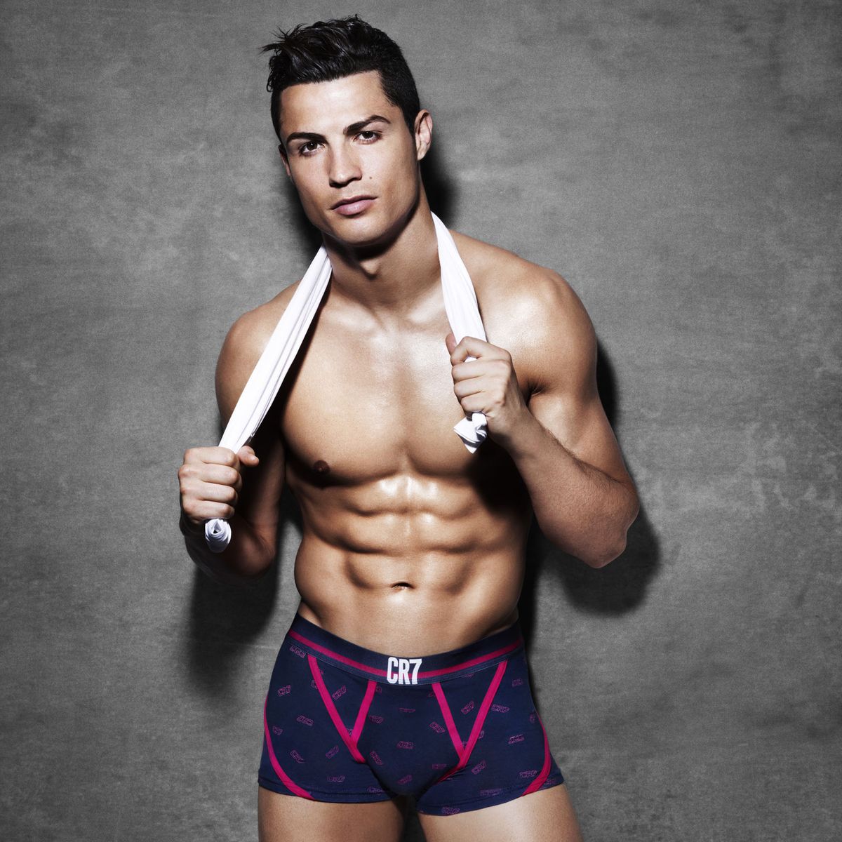 Cristiano Ronaldo models new briefs