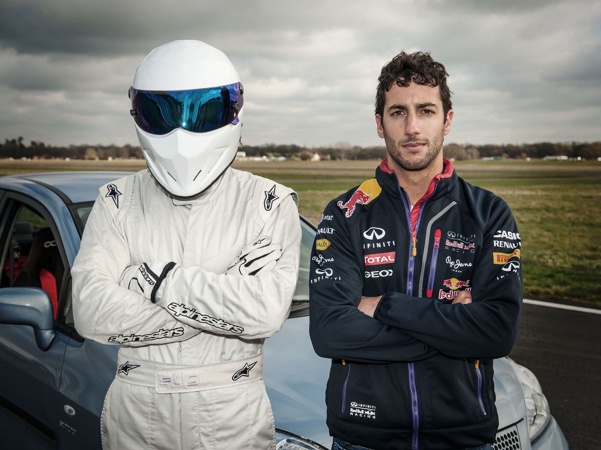 Daniel Ricciardo Top Gear