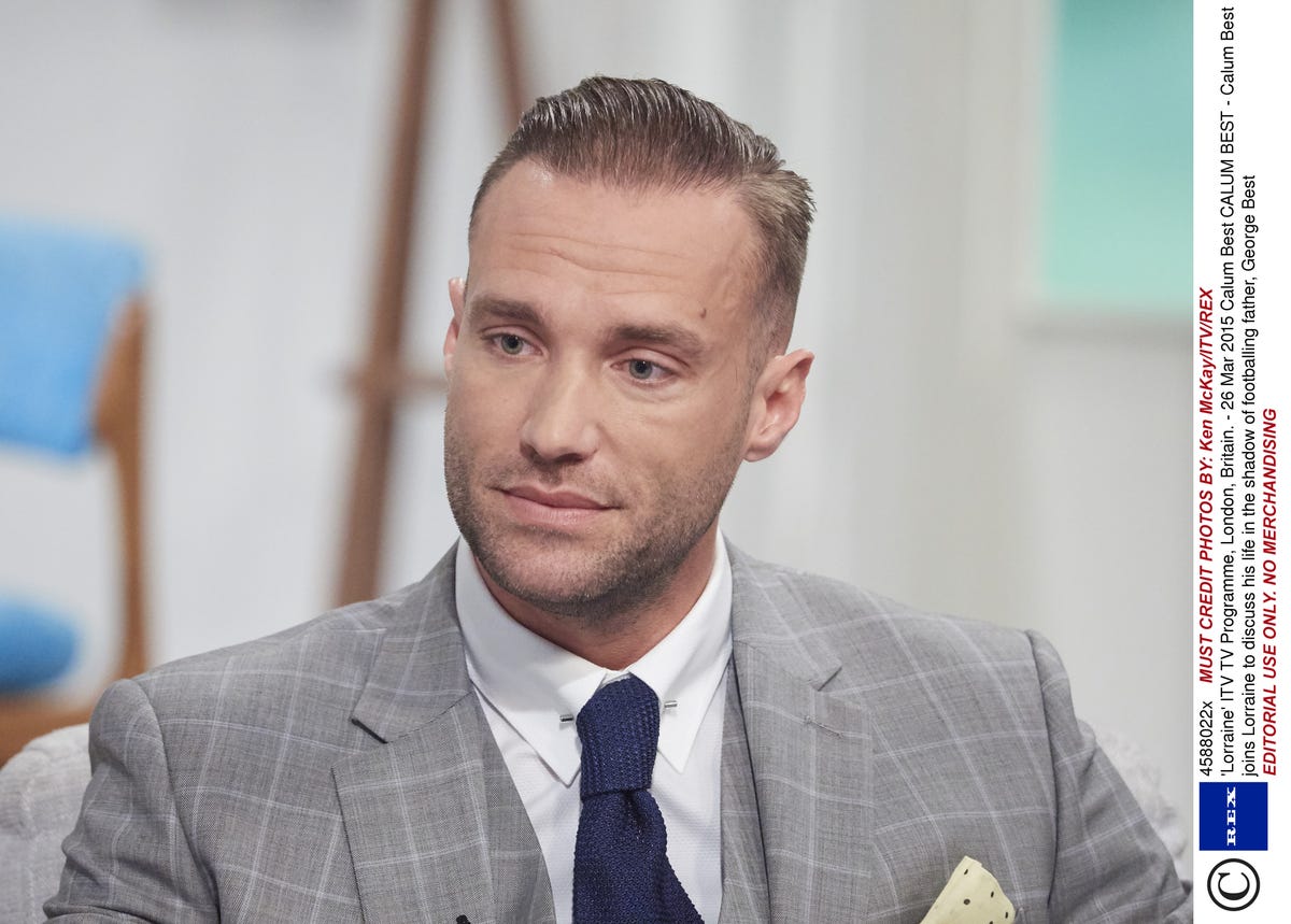 Calum Best 'blessed' to be George Best's son