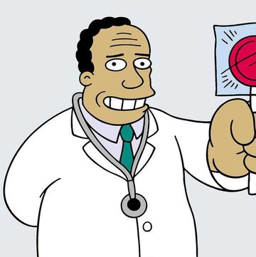 dr hibbert in the simpsons