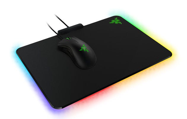 Razer's mouse pads bring the light show