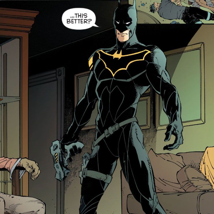 Take a first look at Batman's new costume