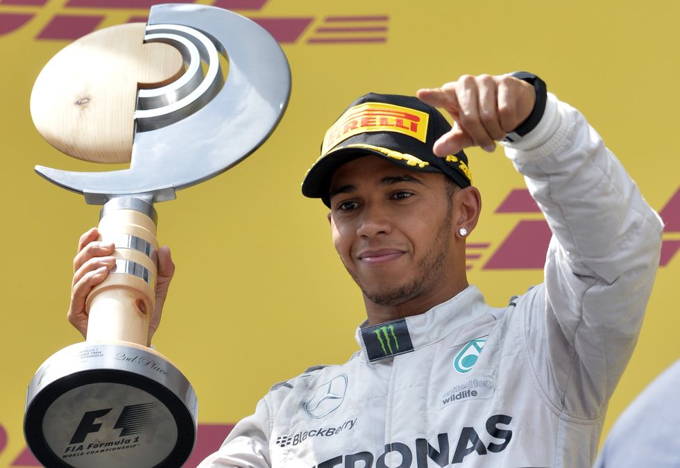 F1's trophy robots are 'a bit over the top' - Hamilton · RaceFans