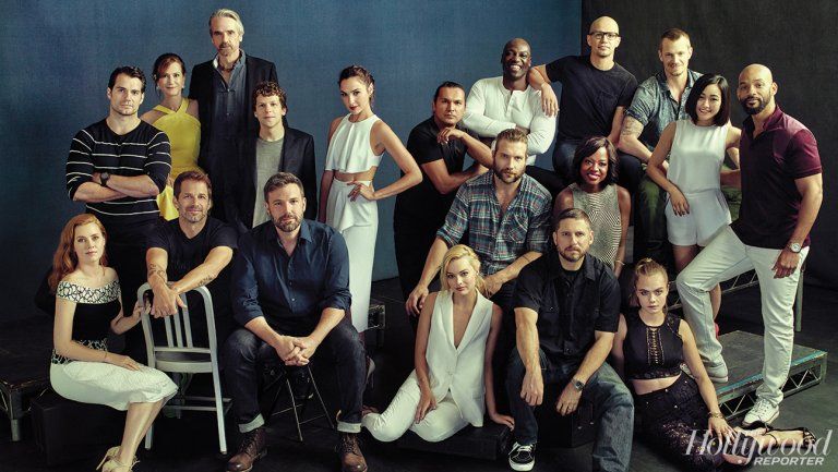 Suicide Squad Photo of Cast Table Reading