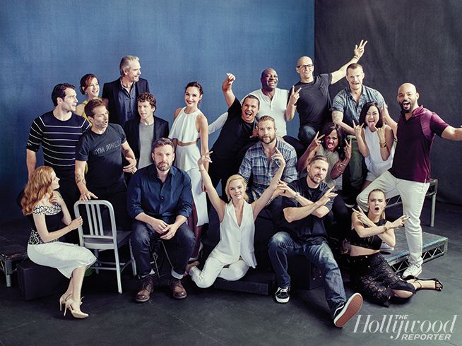 Batman, Suicide Squad's cool group photo