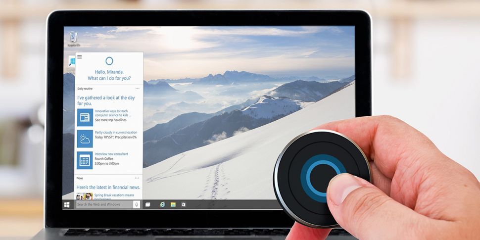 Cortana gets a physical button accessory