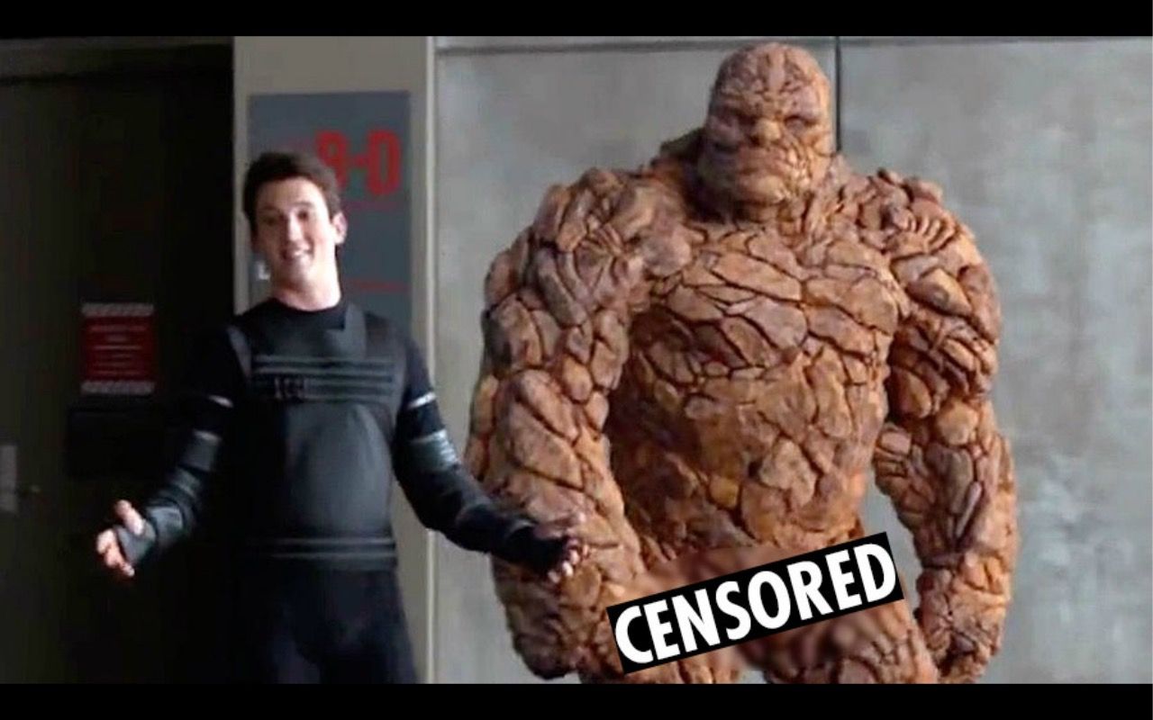 Why doesn't The Thing wear pants? Fantastic Four's burning question answered