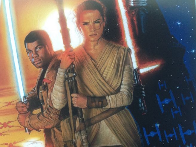 Star Wars: The Force Awakens' first official poster reveals an exciting