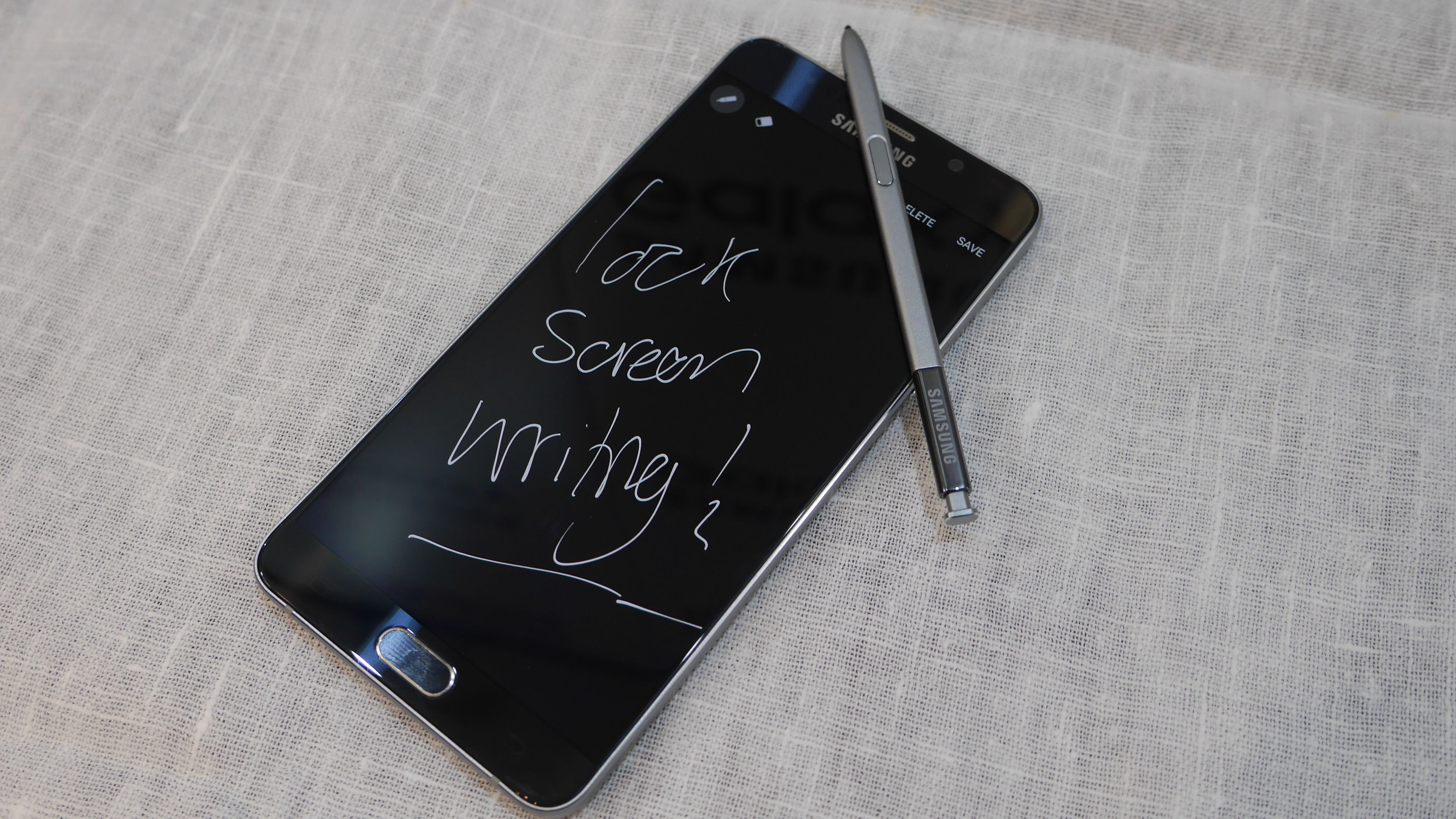 Galaxy note 5 sale writing