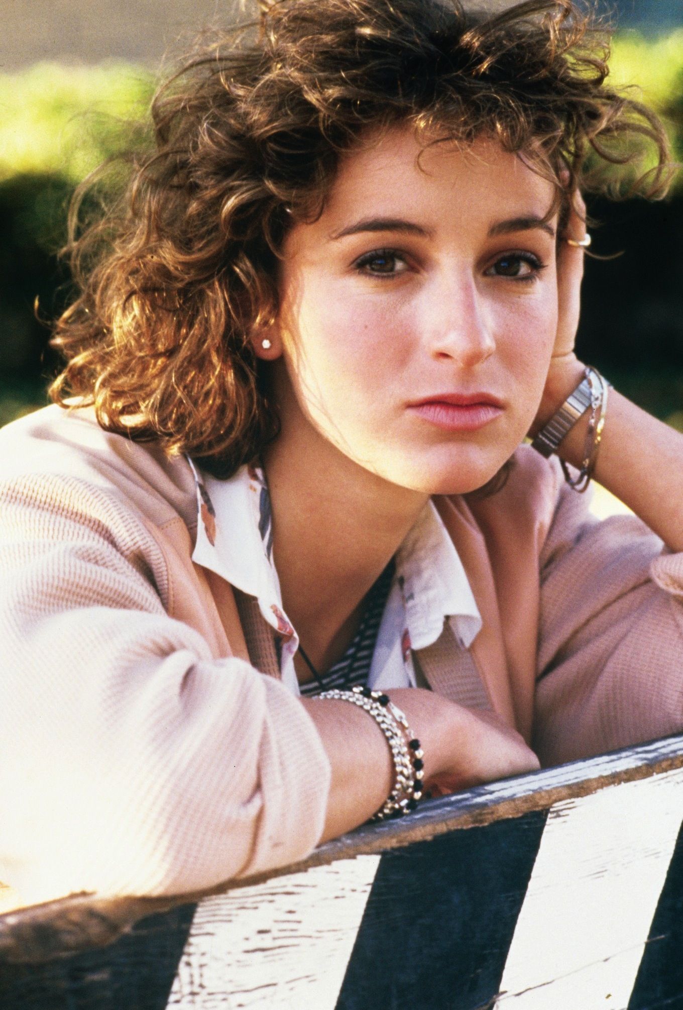 jennifer grey dirty dancing nose