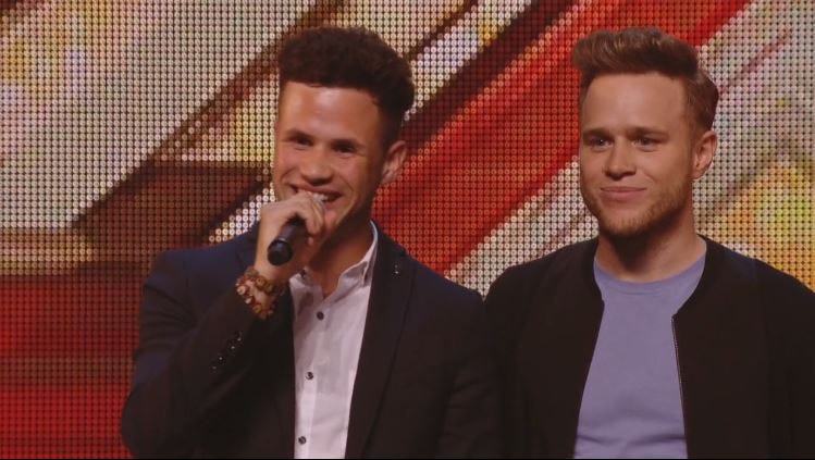 X Factor Jamie on Olly Murs comparisons