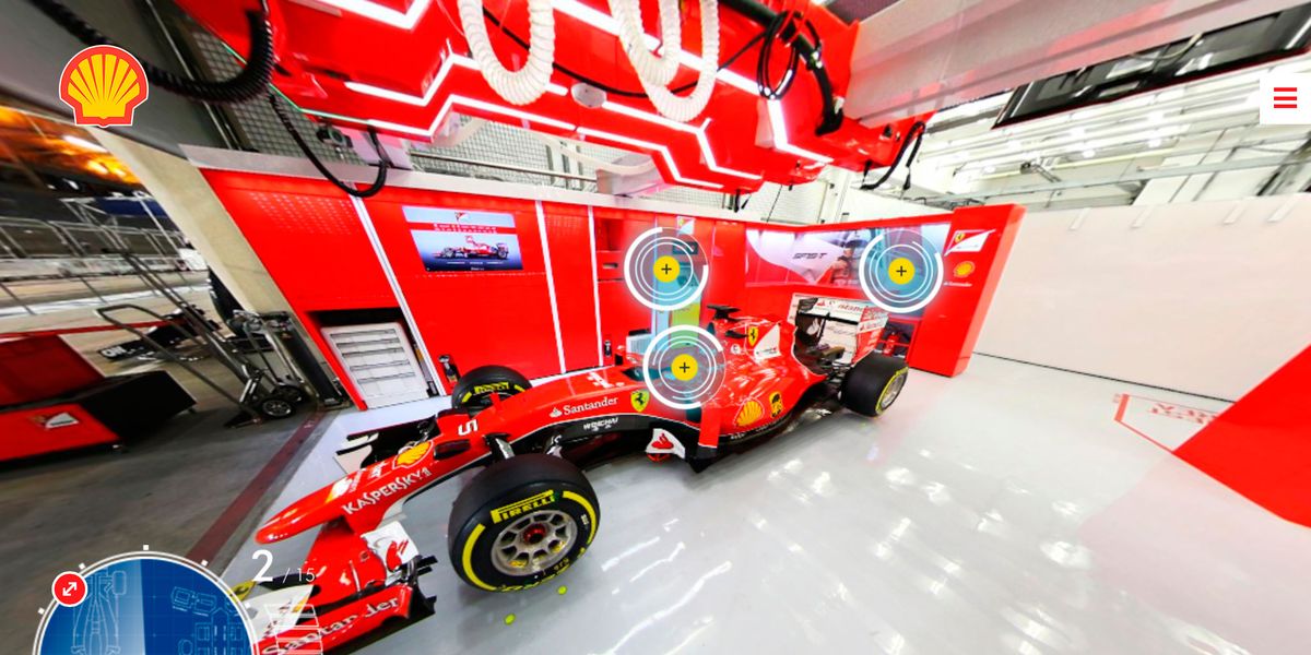 ferrari virtual tour