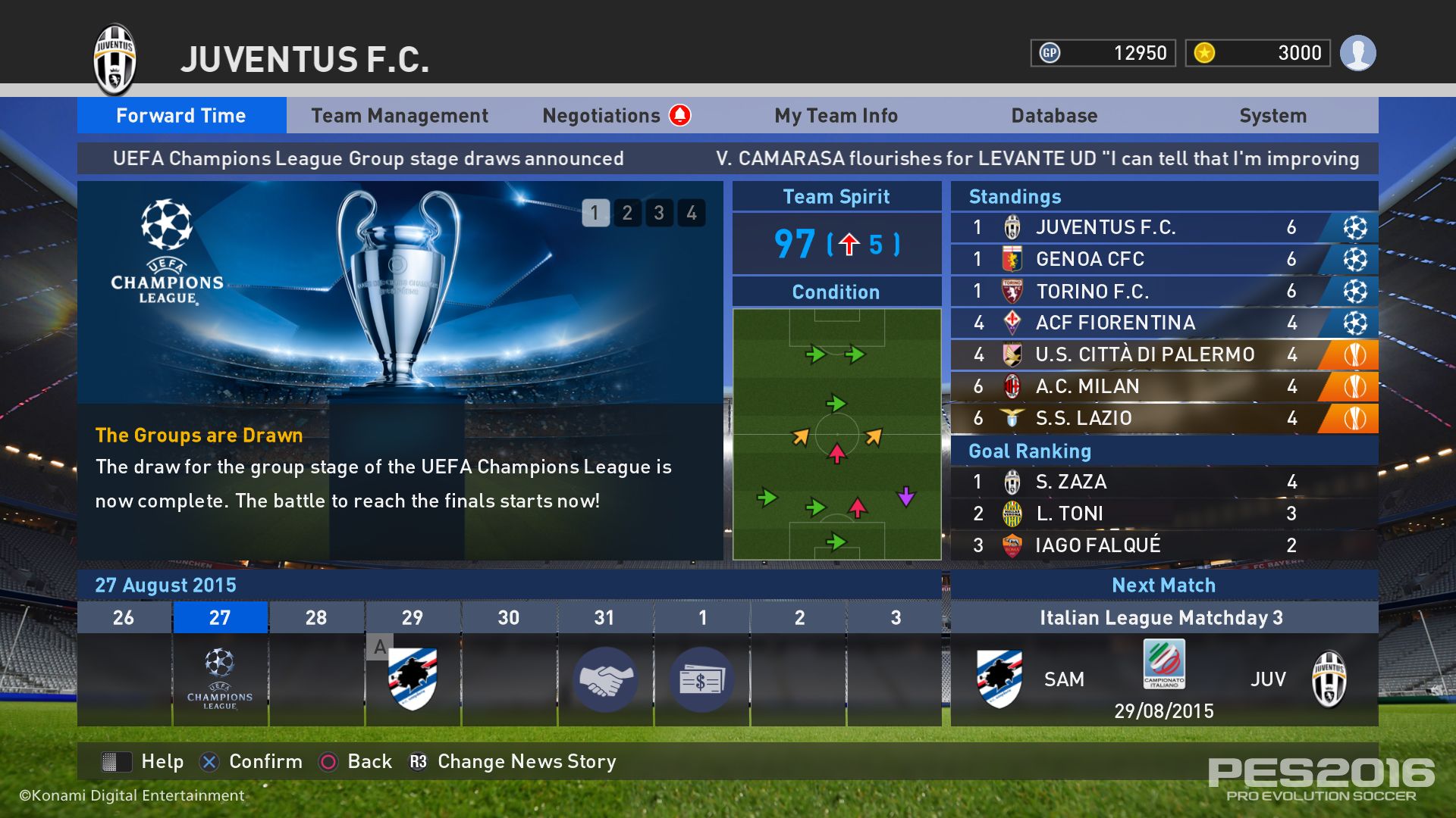 You know those game tips before PES 2016 game? I'm collecting them – PES  Expert