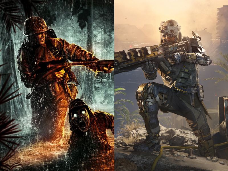 wolfenstein 2 vs cod ww2