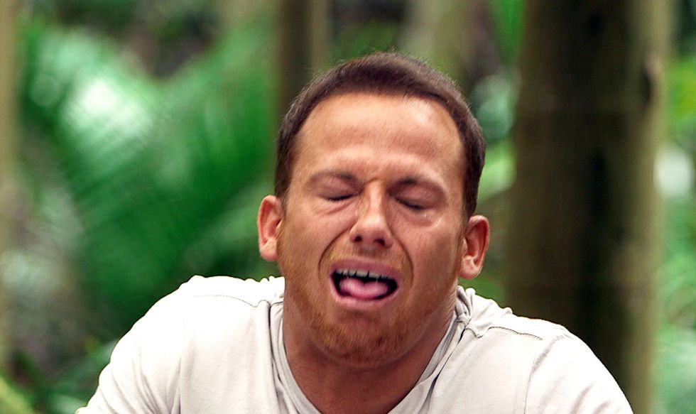 I'm a Celebrity's Joe Swash heads for A&E after a cockroach gets stuck ...