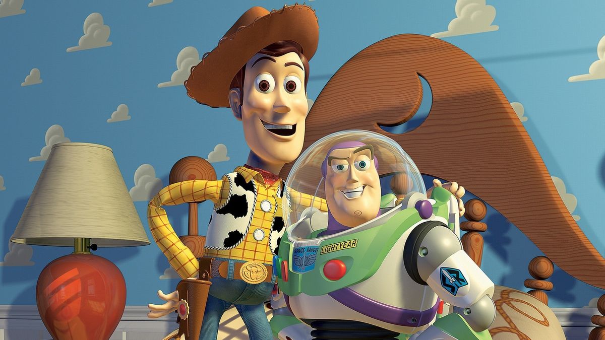 Figurines d'action Disney Pixar Toy Story 4 Buzz l'éclair Woody
