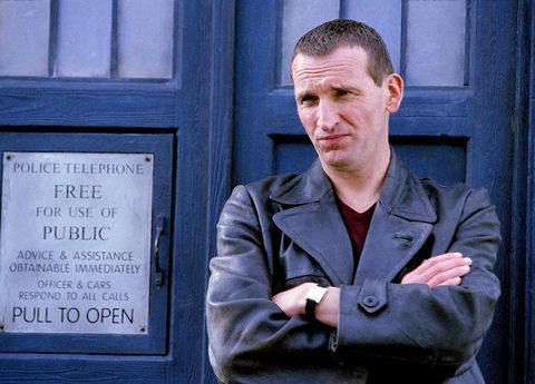 christopher eccleston as the doctor