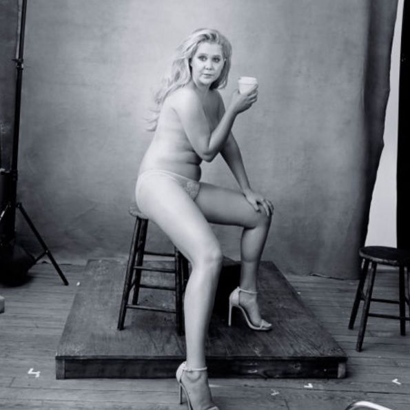 595px x 595px - Amy Schumer poses naked for Annie Leibovitz's Pirelli 2016 calendar that  stands for more than just sex appeal