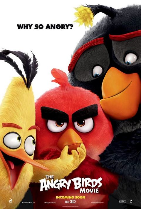 The Angry Birds Are Loose In A Cute New Poster For The Mobile Game S Movie Spinoff