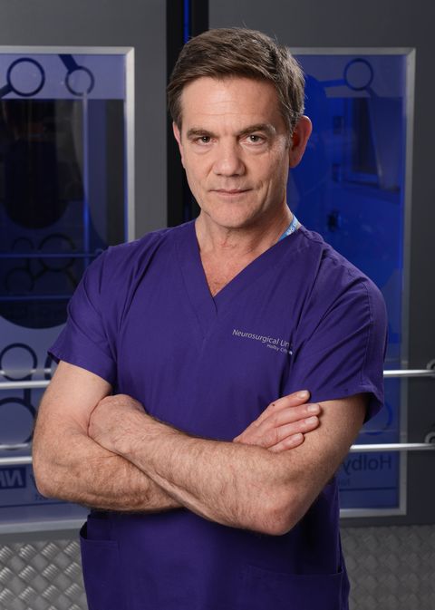 John Michie as Guy Self in Holby City
