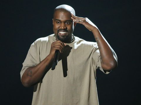 Kanye West speaks onstage during the 2015 MTV Video Music Awards held at Microsoft Theater on August 30, 2015 in Los Angeles, California.
